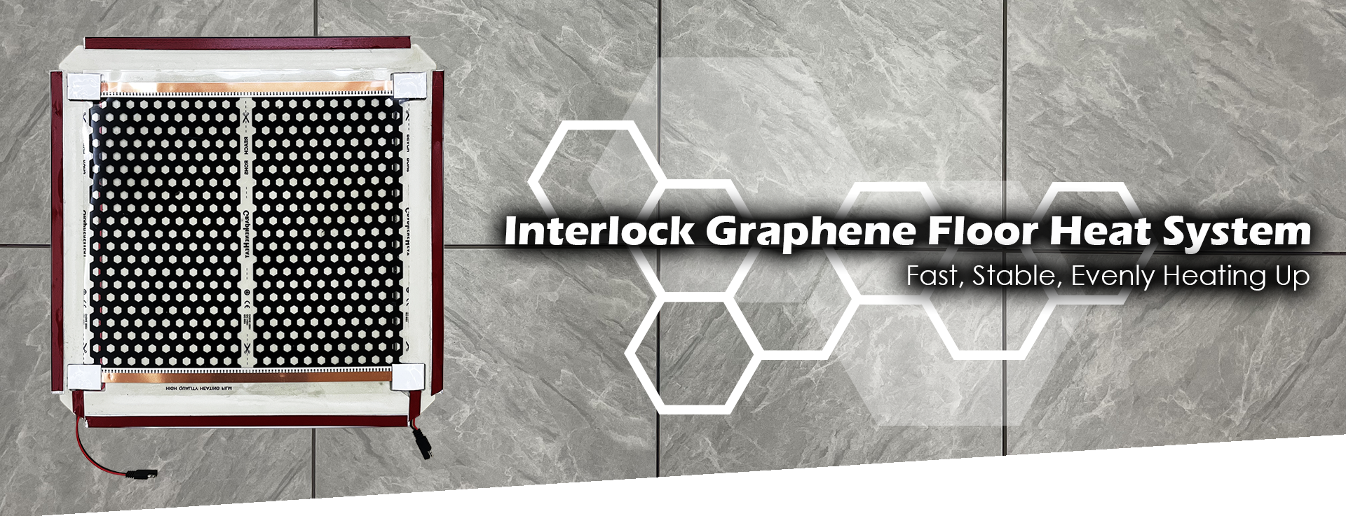 Interlock Graphene Floor Heat System