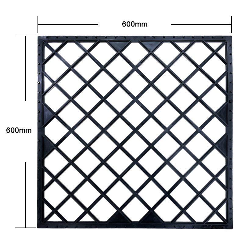 Eco-Friendly Degradable Plastic Interlock Tile Decking System