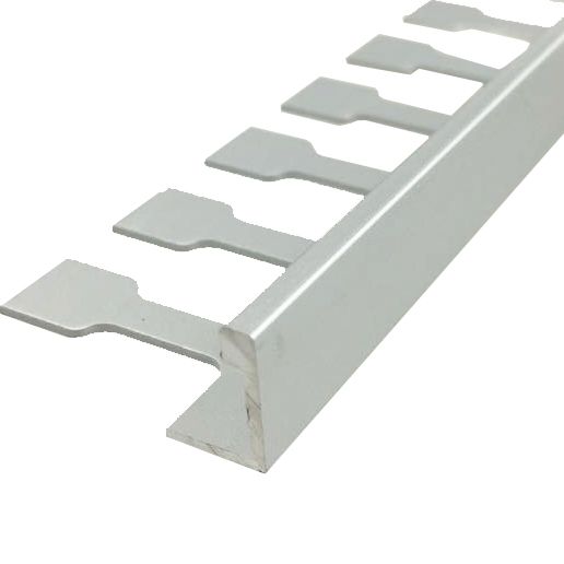 High Quality Matt Sliver Aluminum Square Edge Decorative Trim