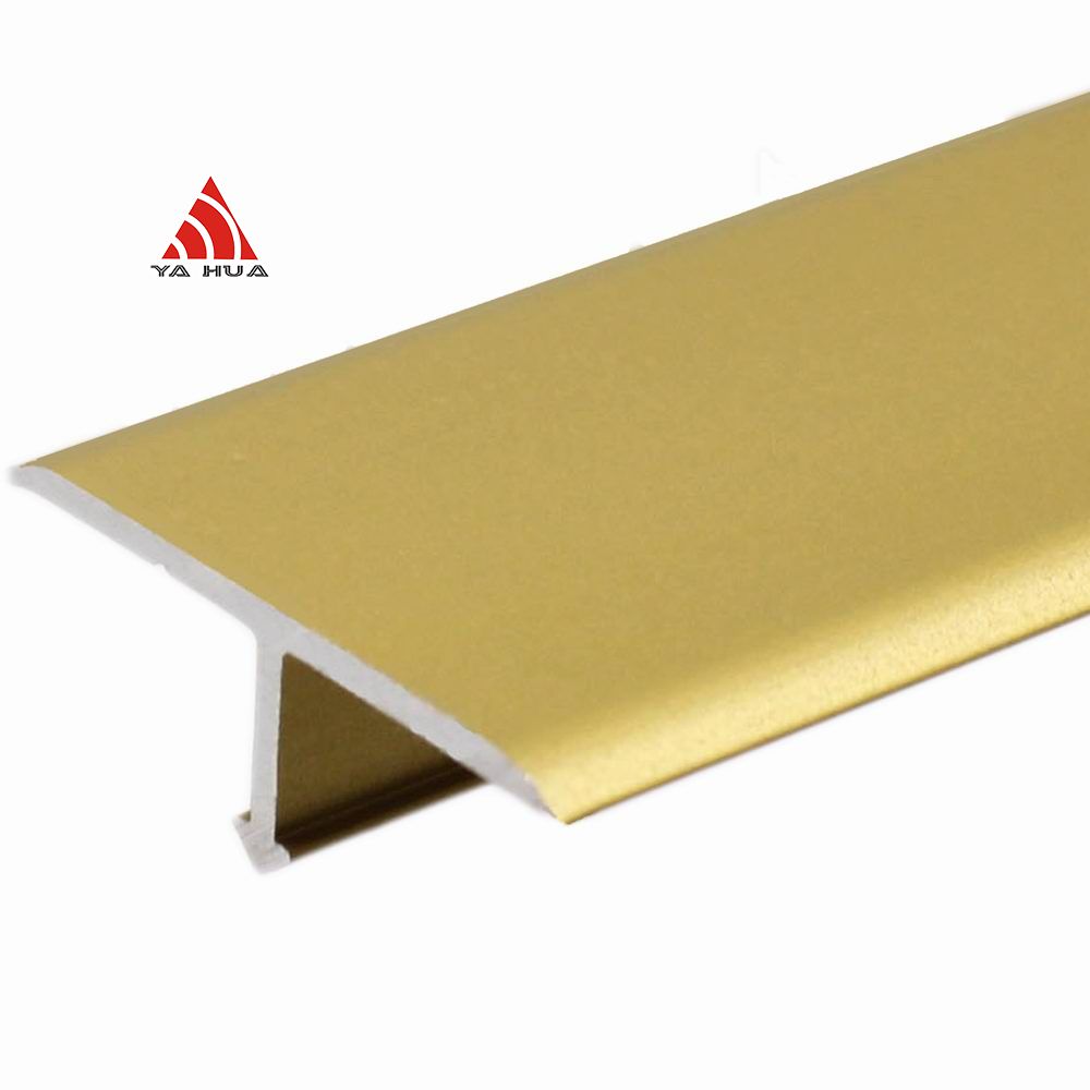 2019 Newest Aluminum T Shape Metal Wide Carpet Floor Transition Strip