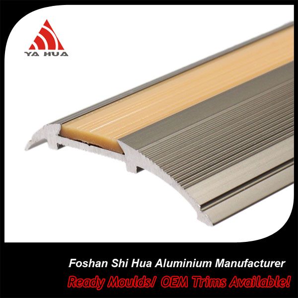 Foshan alloy 6063 T5 rubber stair nosing profile
