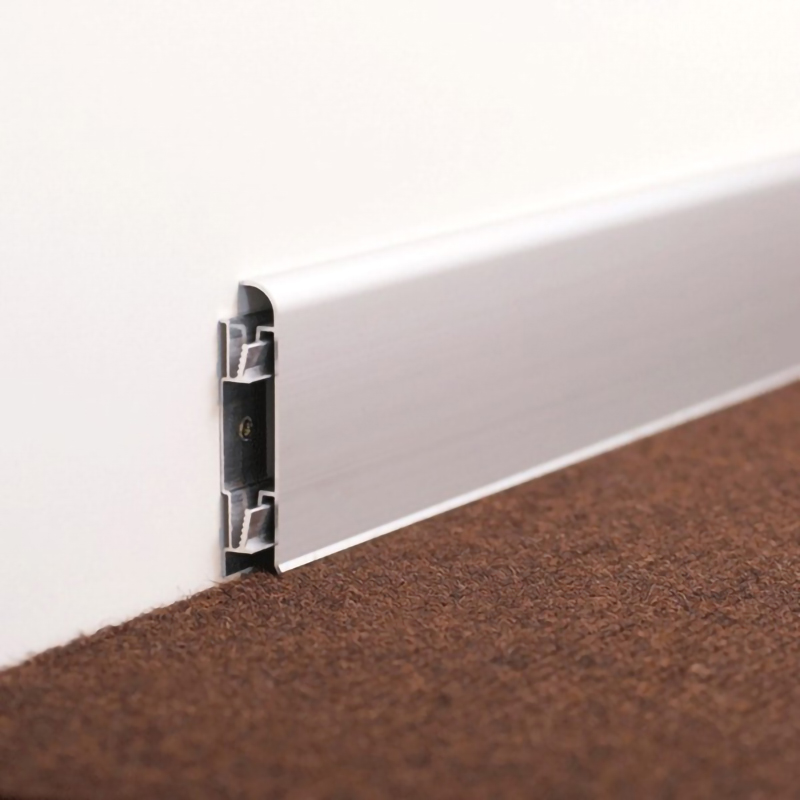 High Quality Floor Decoration Aluminium Skirting Board JK