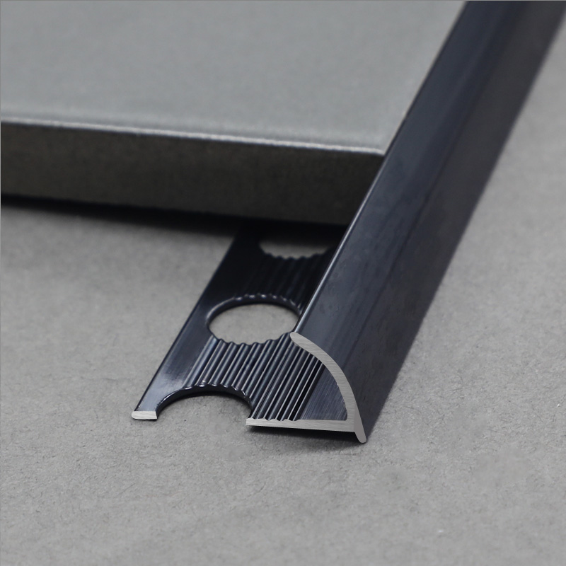 Decorative Anodized Aluminium Corner Tile Trim CRD