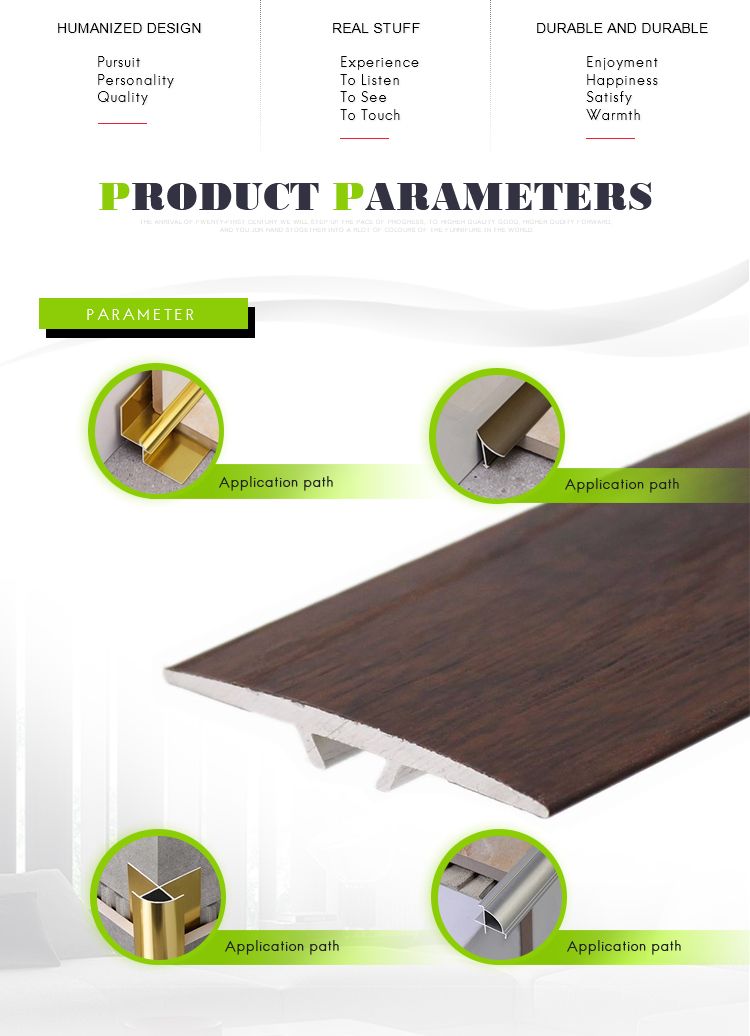 Direct factory price durable floor profile